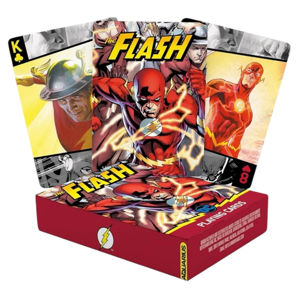 The Flash Retro Playing Cards - NWT